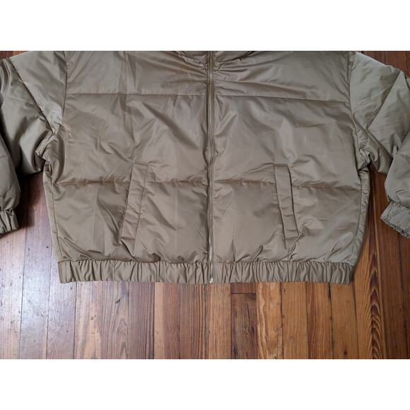 Abercrombie and Fitch The Ultra Collection Brown Youth 2XL Down Jacket NWT - Picture 4 of 8
